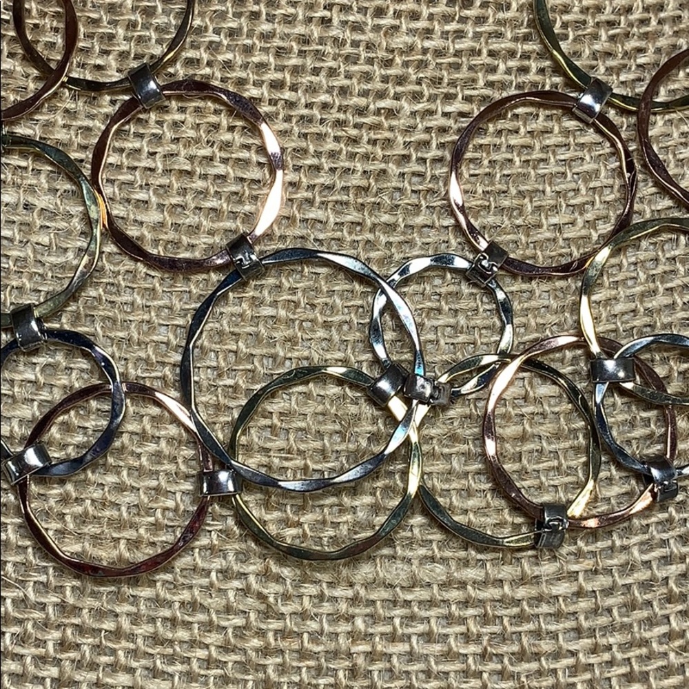 Robert Lee Morris Sterling Hammered Neckla…